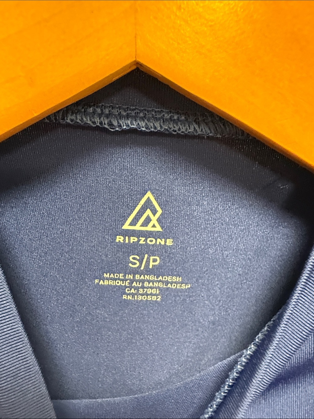 Ripzone Kids' Long Sleeve Royal Blue Rashguard - Picture 3 of 5